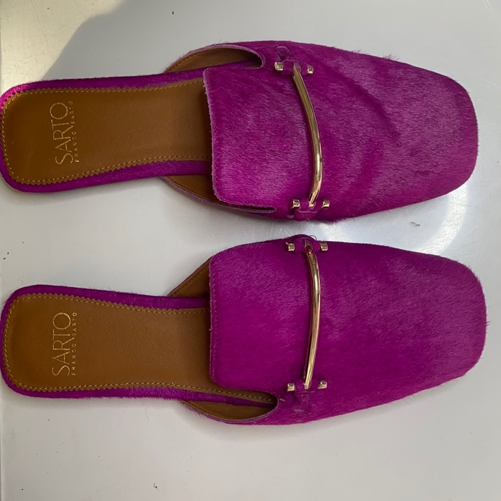 Brand new Franco Sarto flat mules